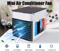 Portable Mini Air Cooler Fan Air Conditioner Cooling Fan Humidifier Desk USB Fan