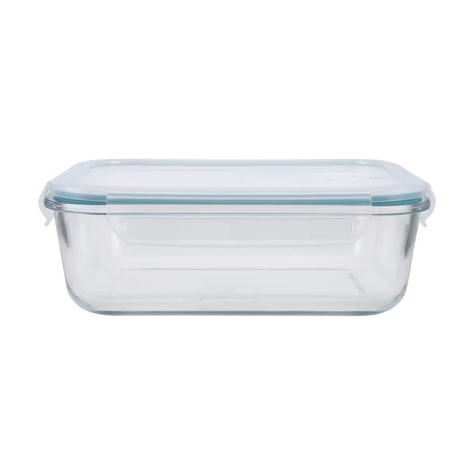 Glass Food Storage Containers Airtight Leak Proof Lid Glass Meal Prep Lunch Box