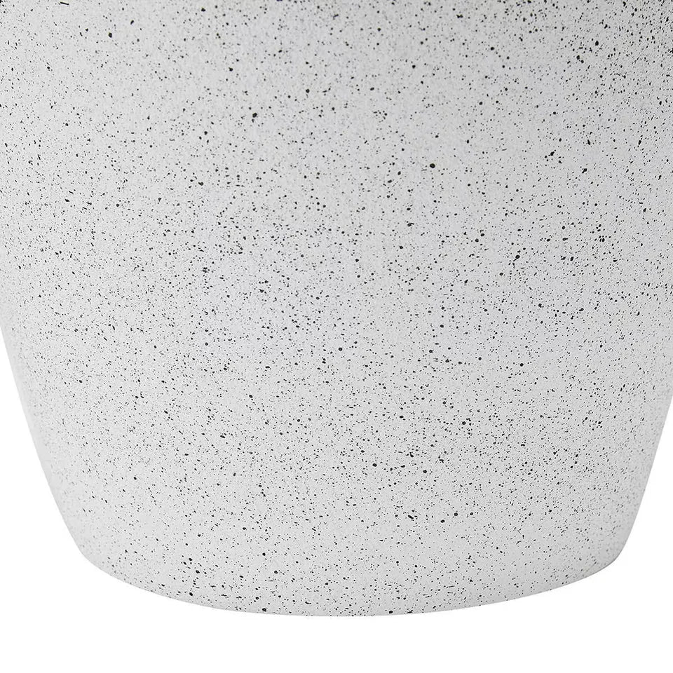 Large Plastic Plant Pots Textured Planter Plant Flower Pot Outdoor Garden Patio*