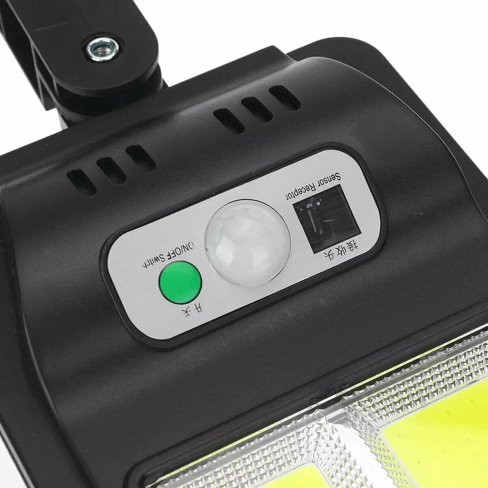 Solar Security Light Outdoor LED COB Wall Flood Light 5.5V 2.5W 1200mAh