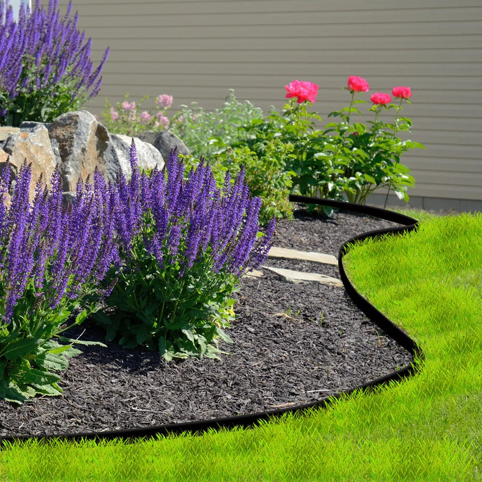 10M-50M Fence Landscape Garden Lawn Edging Border Flexible Plant Grass Barriers