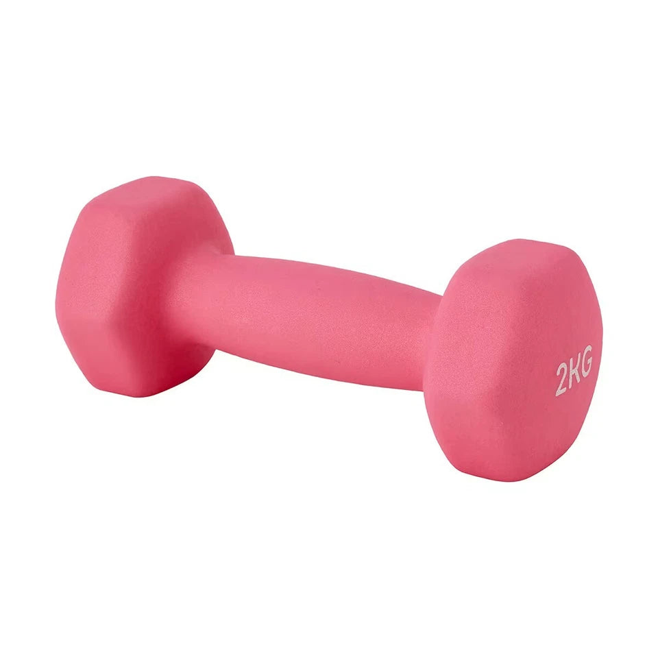 2X Anti Slip Dumbbells Set Weightlifting Dumbbell Pair Barbell Gym Hand Weights
