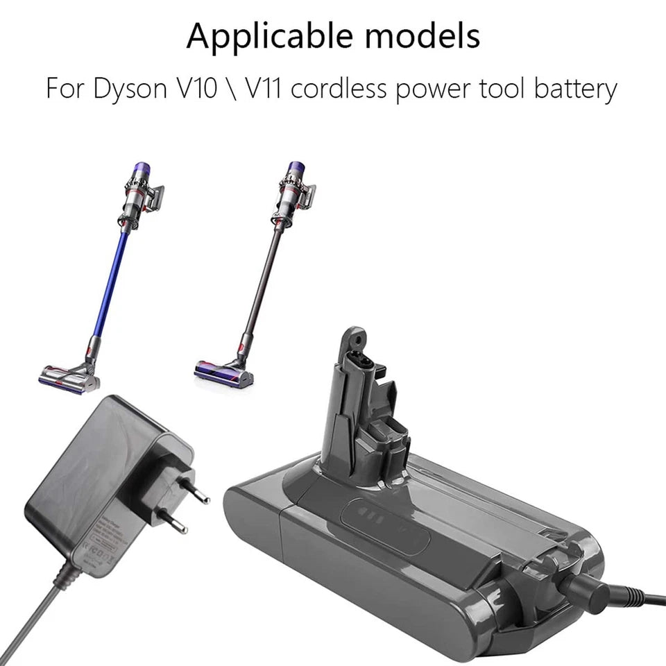 Replacement Charger for Dyson V6 V7 V8 V10 V11 Vacuum Cleaner Battery Adapter AU Plug
