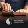 Rolling Knife Sharpening System Sharpener Made Easy 15&20 Degree Sharpening