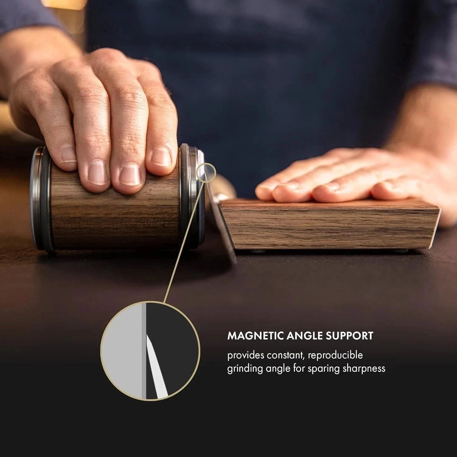 Rolling Knife Sharpening System Sharpener Made Easy 15&20 Degree Sharpening
