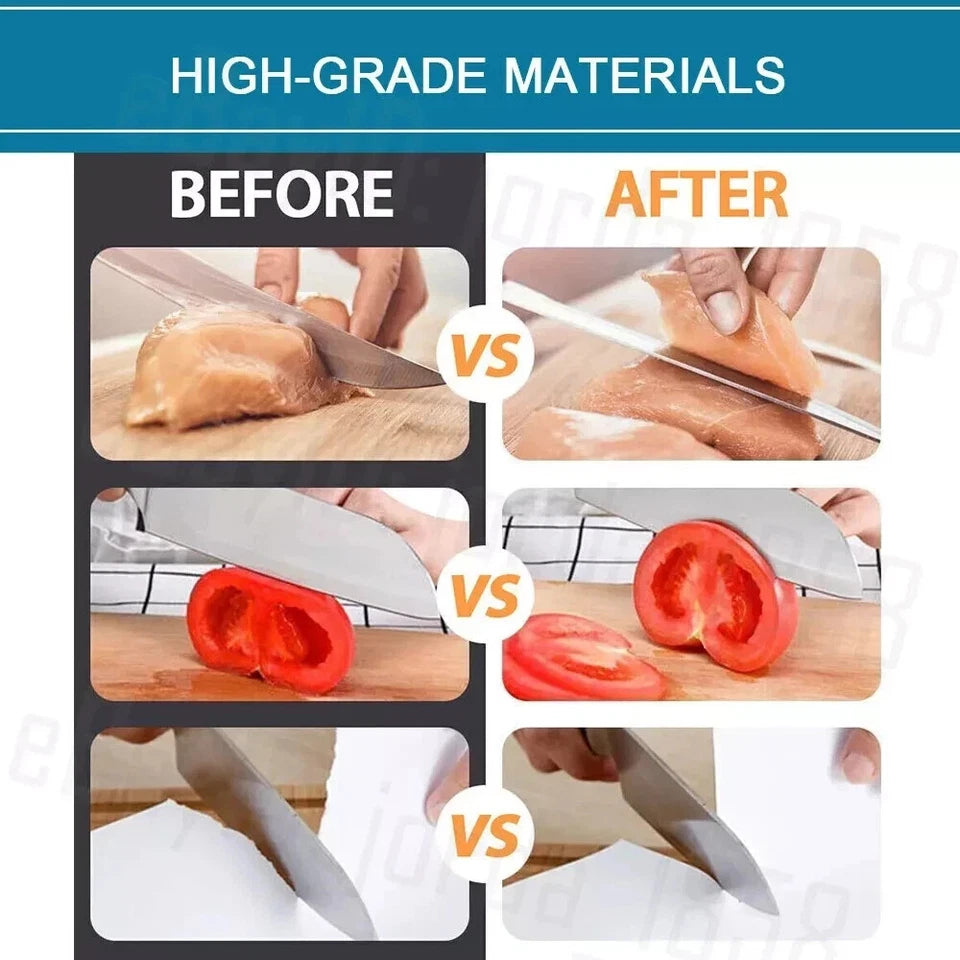 Rolling Knife Sharpening System Sharpener Made Easy 15&20 Degree Sharpening