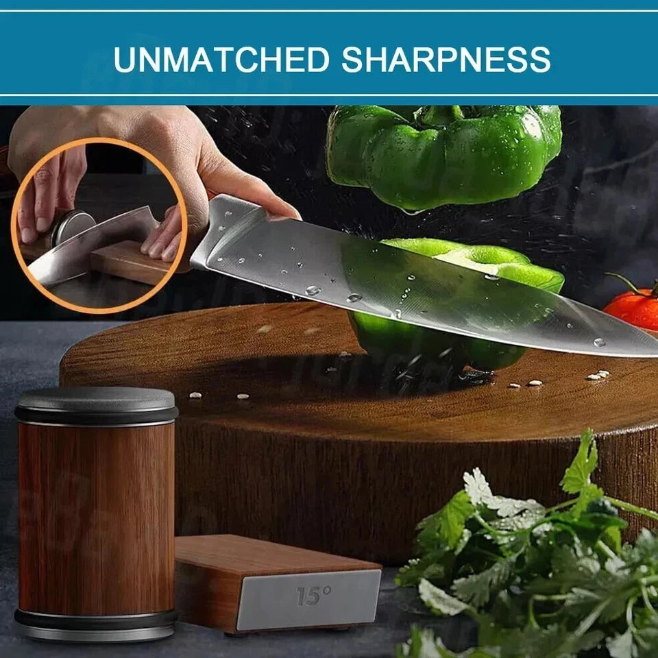 Rolling Knife Sharpening System Sharpener Made Easy 15&20 Degree Sharpening