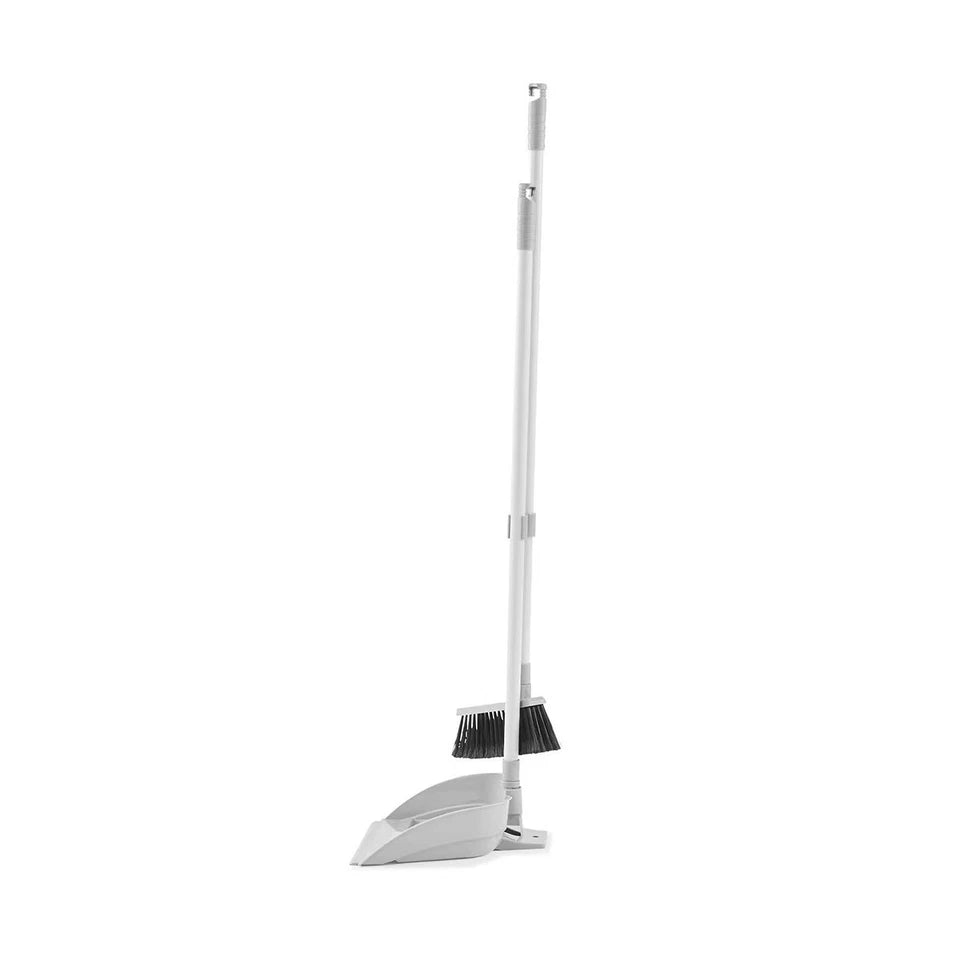 Long Handle Dust Pan Sets Household Sweeping Cleaning Dustpan Brush Broom - AU