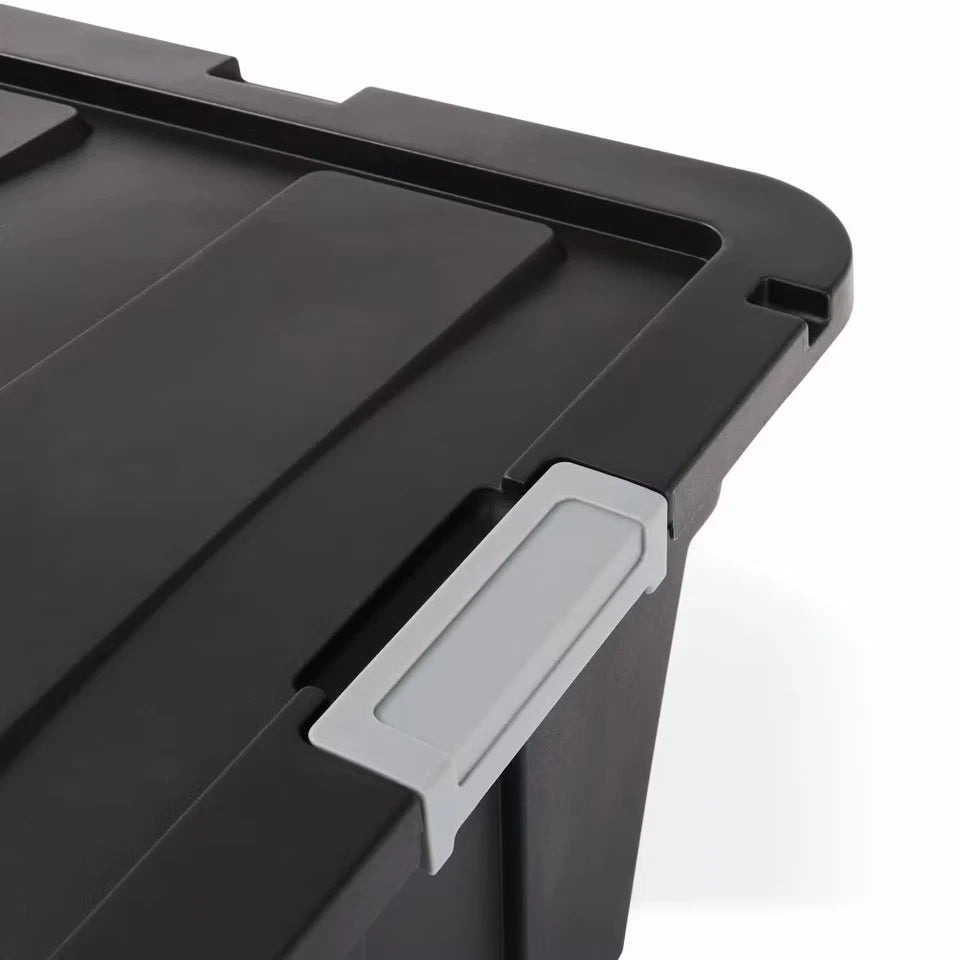 60L 100L Heavy Duty Large Plastic Storage Tub Container that comes with lid*