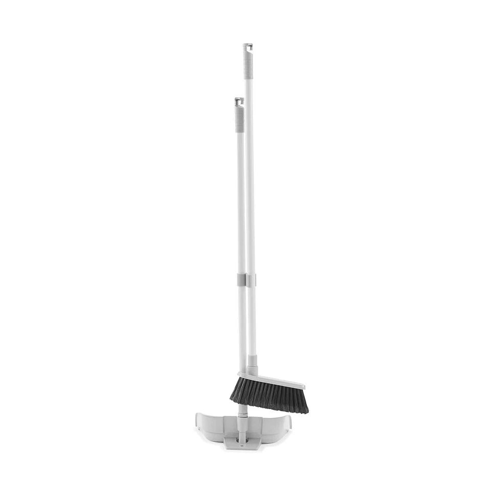 Long Handle Dust Pan Sets Household Sweeping Cleaning Dustpan Brush Broom - AU