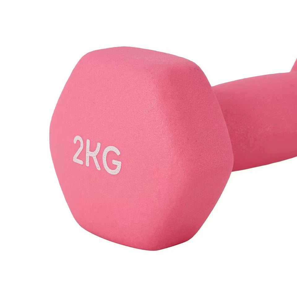 2X Anti Slip Dumbbells Set Weightlifting Dumbbell Pair Barbell Gym Hand Weights