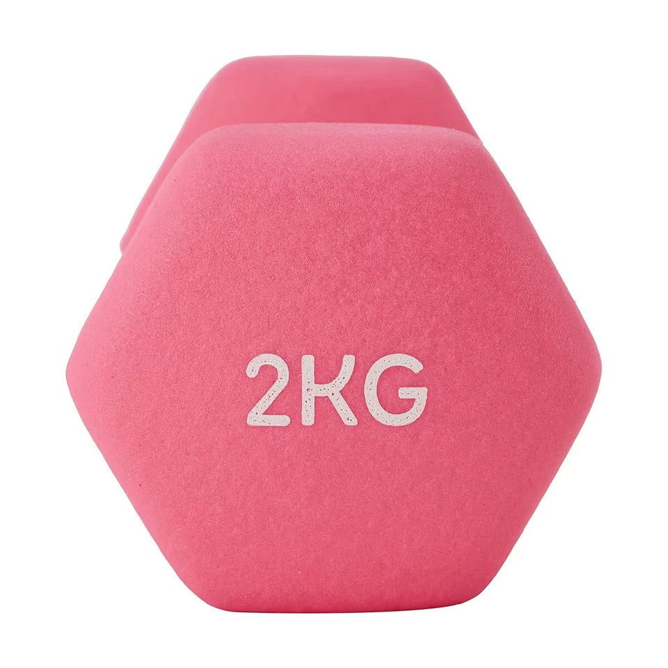2X Anti Slip Dumbbells Set Weightlifting Dumbbell Pair Barbell Gym Hand Weights