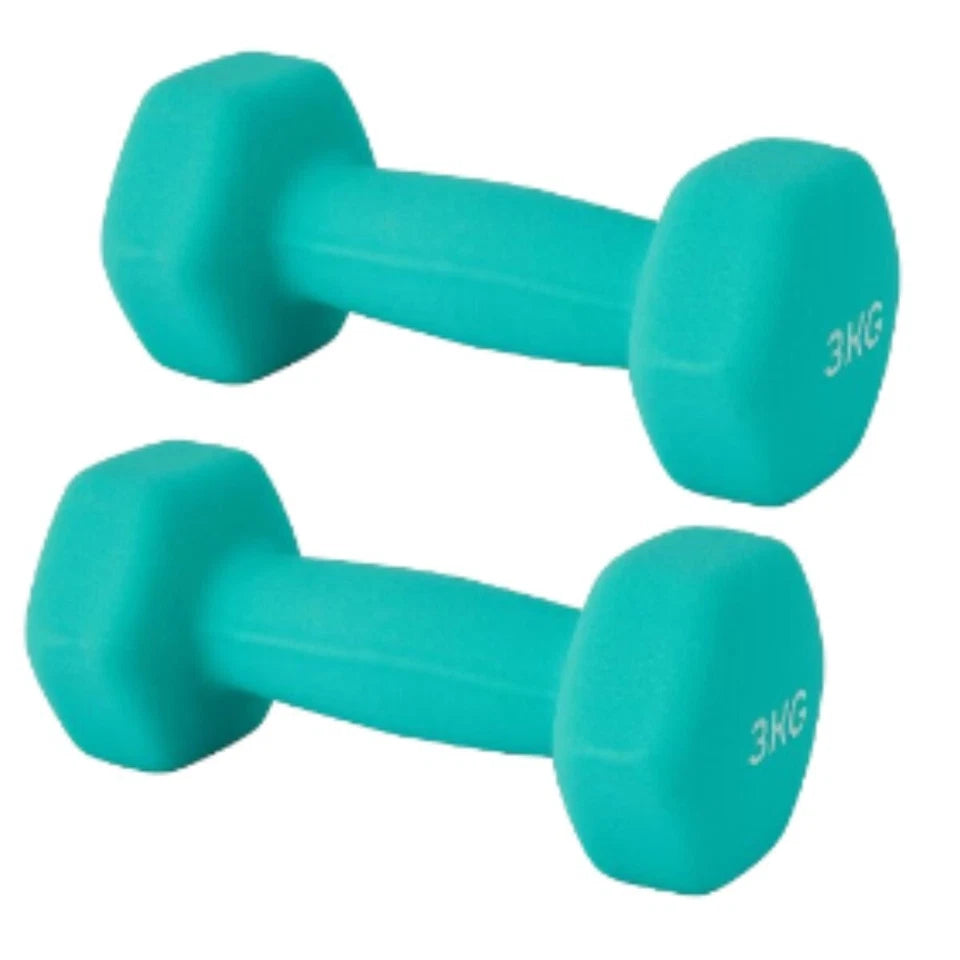 2X Anti Slip Dumbbells Set Weightlifting Dumbbell Pair Barbell Gym Hand Weights