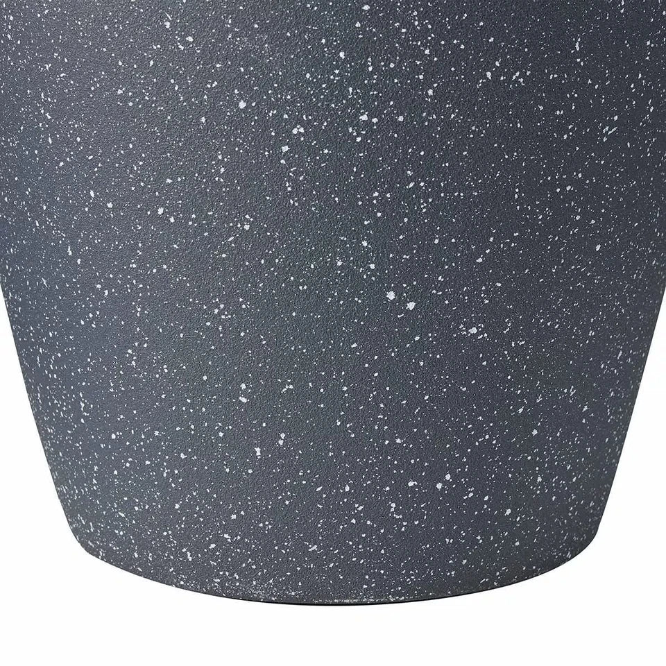 Large Plastic Plant Pots Textured Planter Plant Flower Pot Outdoor Garden Patio*