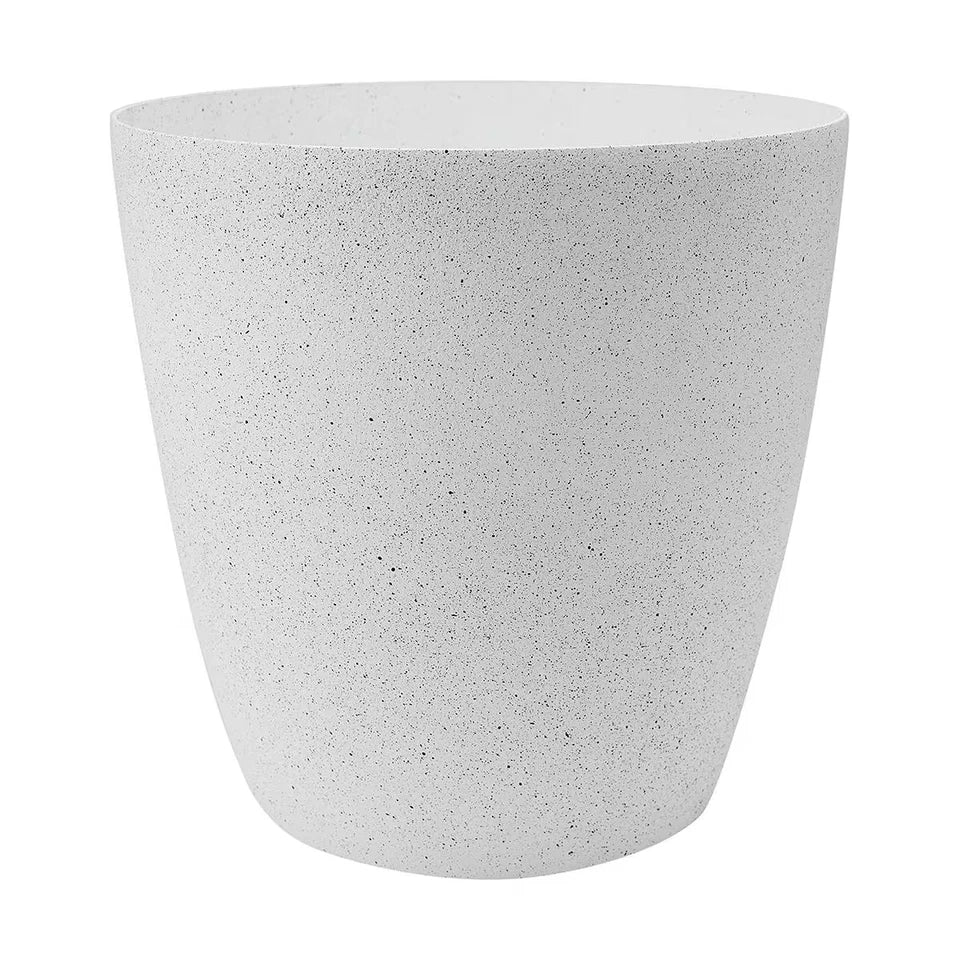 Large Plastic Plant Pots Textured Planter Plant Flower Pot Outdoor Garden Patio*