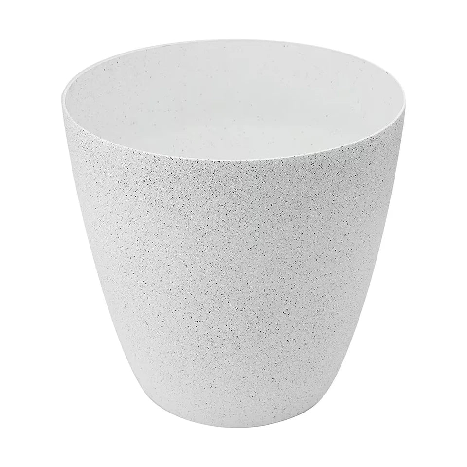 Large Plastic Plant Pots Textured Planter Plant Flower Pot Outdoor Garden Patio*