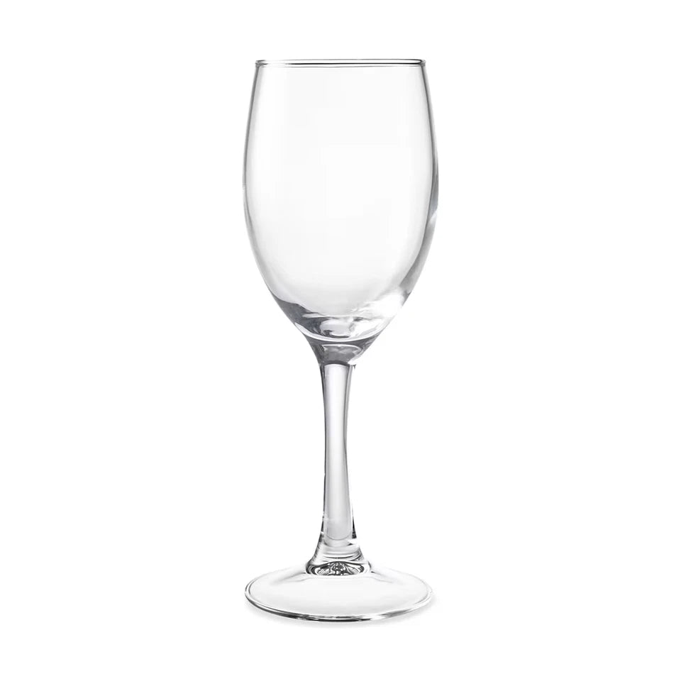 Set of 6 Everyday Drinking Glasses Highball Flute Tumblers Wine & water Glass