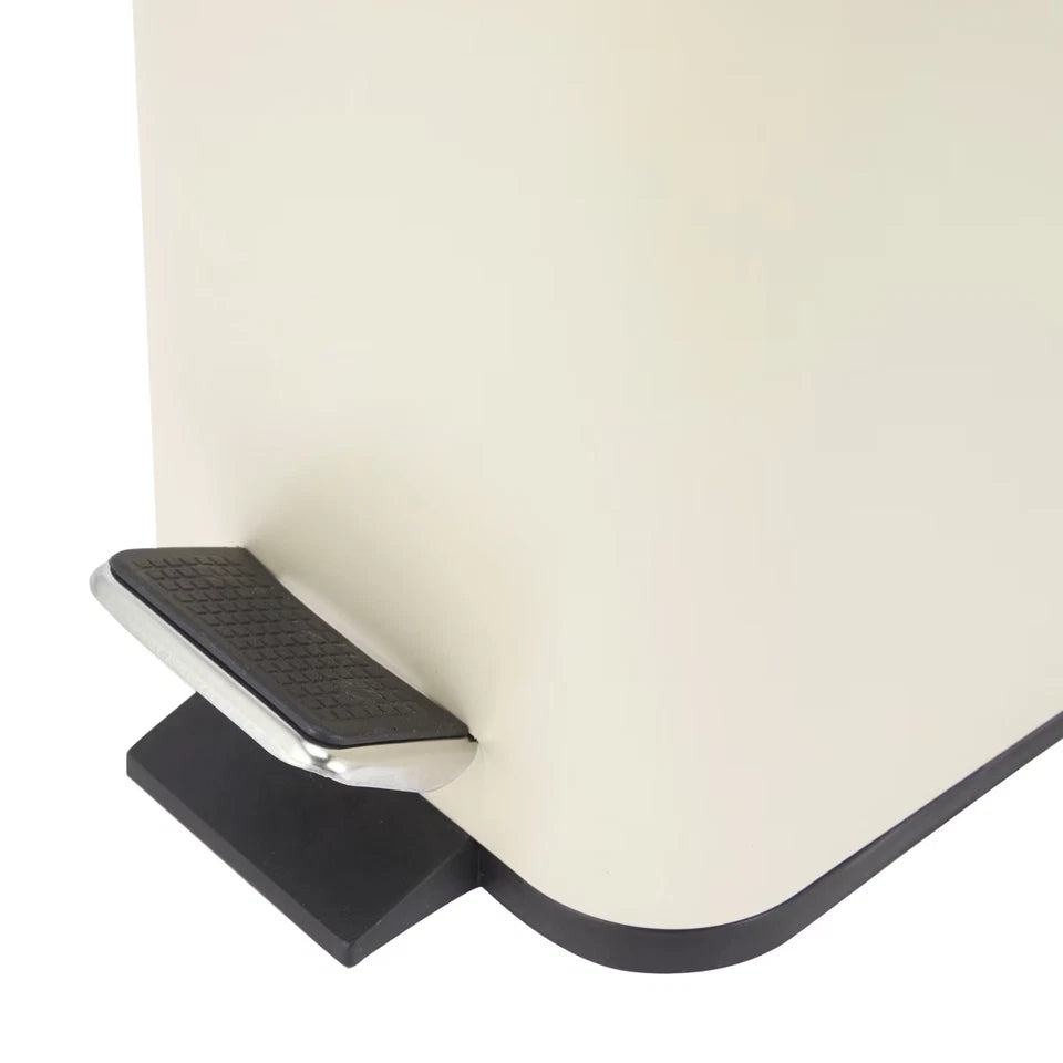 5L Bathroom Rubbish Bin Garbage Dust Waste Trash Toilet Small Slim Lid Pedal Bin