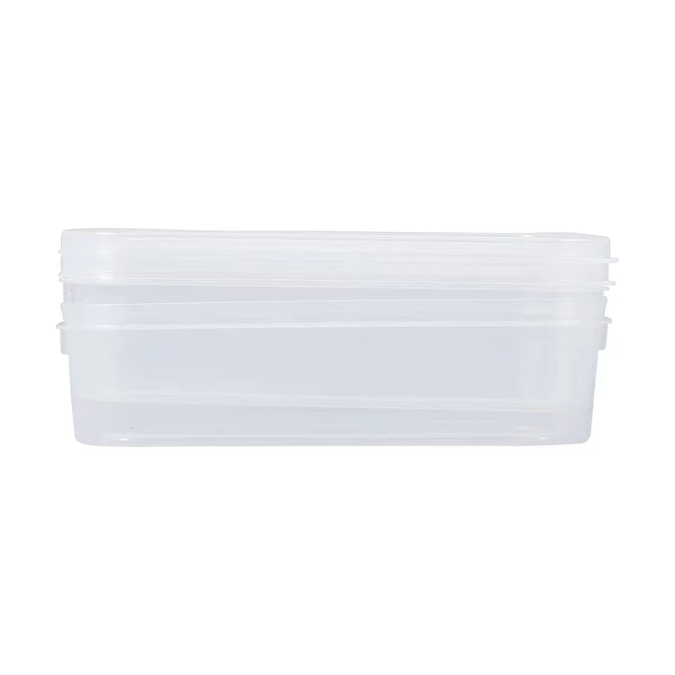 Large Storage Box Heavy Duty Plastic Tub Stackable Lid Organiser Containers Box