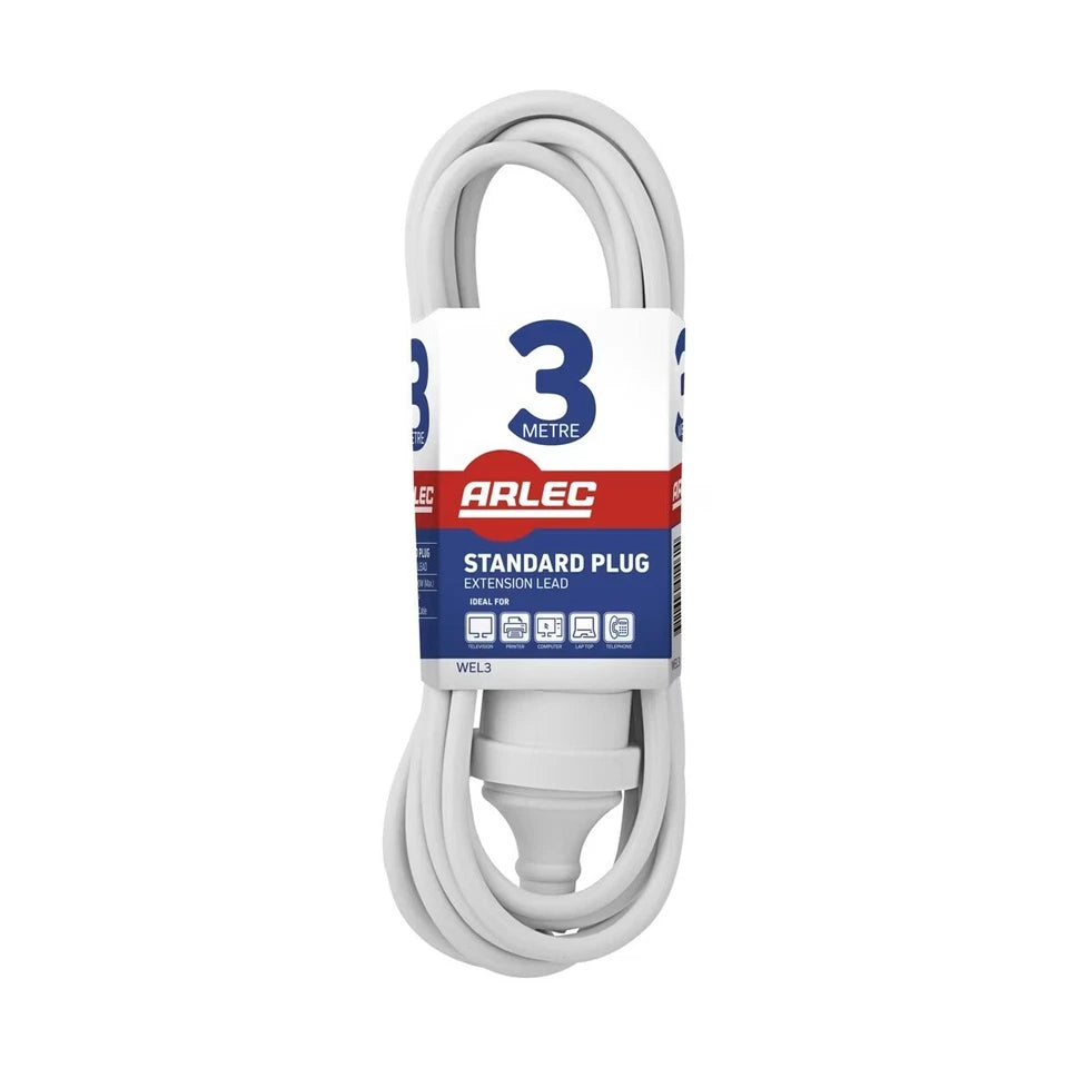 Power Extension Cord Extension Lead Domestic Cable 2 / 3 / 5 / 7 / 10 / 15 Meter