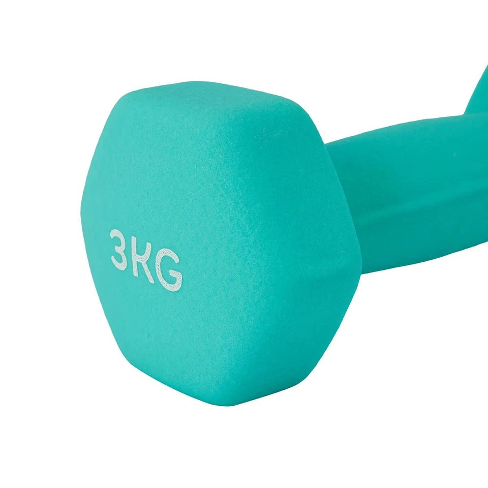 2X Anti Slip Dumbbells Set Weightlifting Dumbbell Pair Barbell Gym Hand Weights