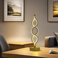 LED Table Lamp Dual Spiral Desk Lamp Warm White Modern Reading Light Bedside USB
