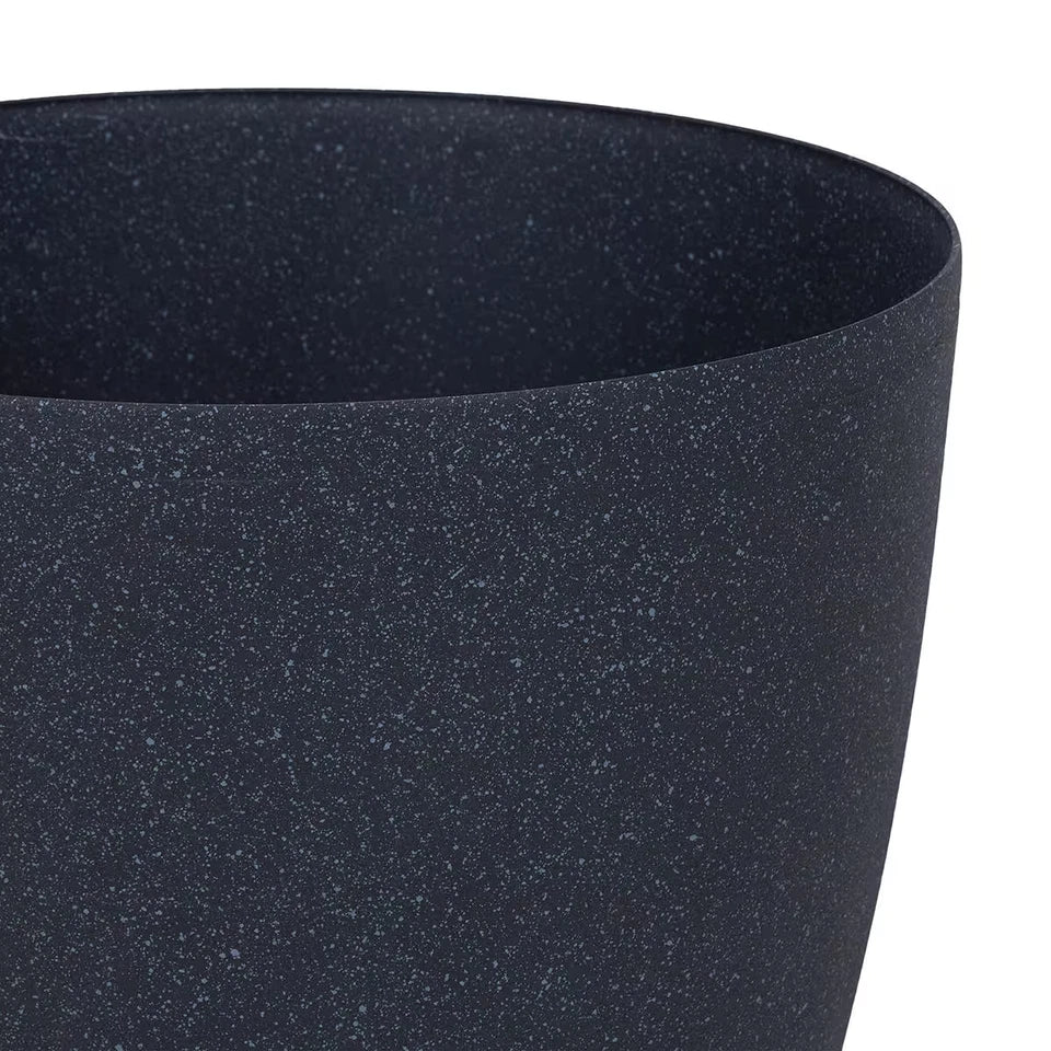 Large Plastic Plant Pots Textured Planter Plant Flower Pot Outdoor Garden Patio*
