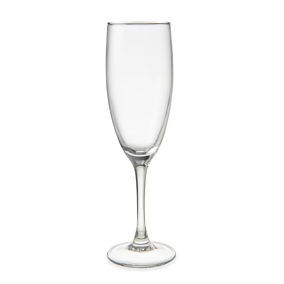 Set of 6 Everyday Drinking Glasses Highball Flute Tumblers Wine & water Glass