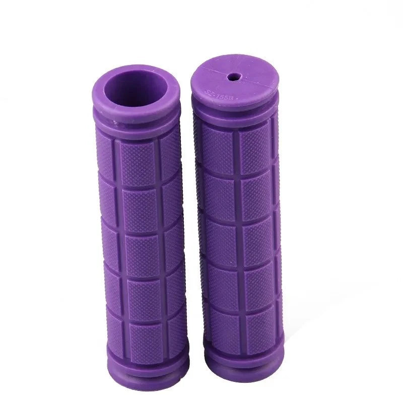 2PCS Bicycle Handle Bar Grips Silicone Soft BMX MTB Cycle Mountain Bike Scooter