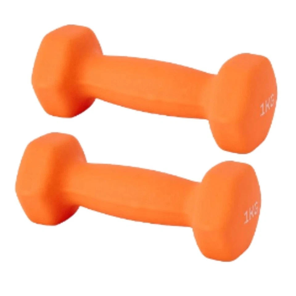 2X Anti Slip Dumbbells Set Weightlifting Dumbbell Pair Barbell Gym Hand Weights