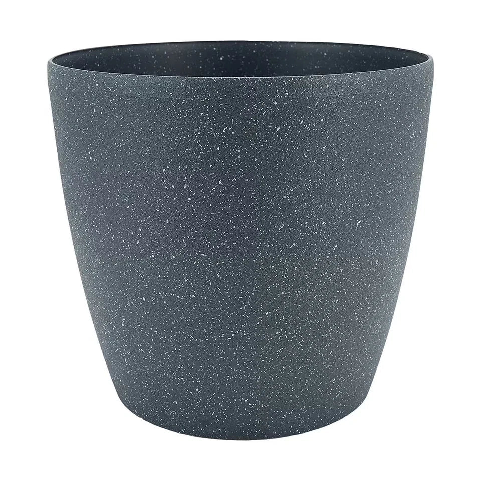 Large Plastic Plant Pots Textured Planter Plant Flower Pot Outdoor Garden Patio*