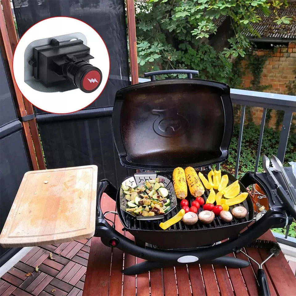Gas Grill Ignition Switch Kit 64868 Compatible with Weber Q120 Q1200 Q2200