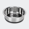 Stainless Steel Anti Skid Pet Dog Puppy Food/Water Bowl - Large