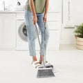 Long Handle Dust Pan Sets Household Sweeping Cleaning Dustpan Brush Broom - AU