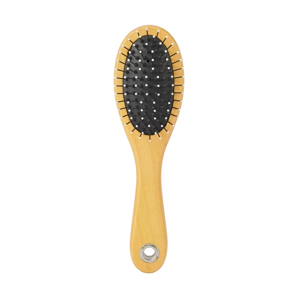 Dual Sided Dog Cat Grooming Brush Pin & Bristle Pet Coat Detangling Comb