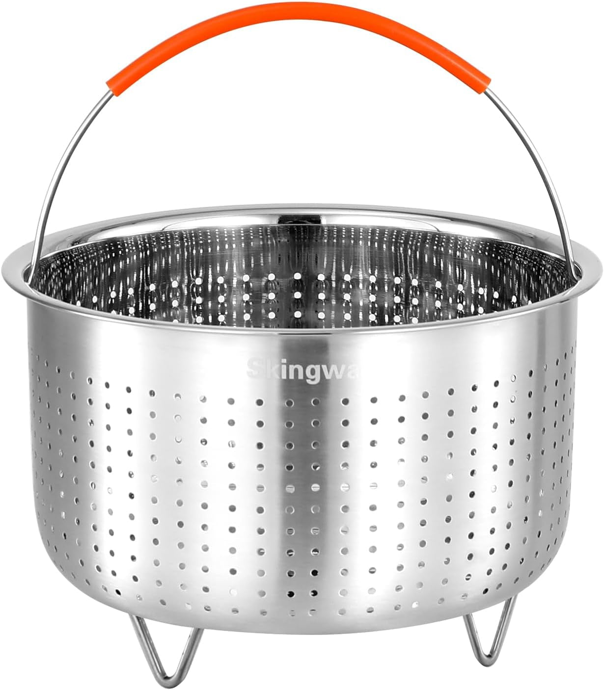  Stainless Steel Steamer Basket for Instant Pot, Vegetable Steamer Basket Steamer Basket Insert for Pots (3Qt)