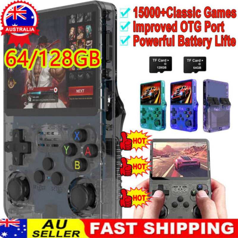 Retro Handheld Game Console 64GB/128GB 15000+ Games Retro Handheld Games