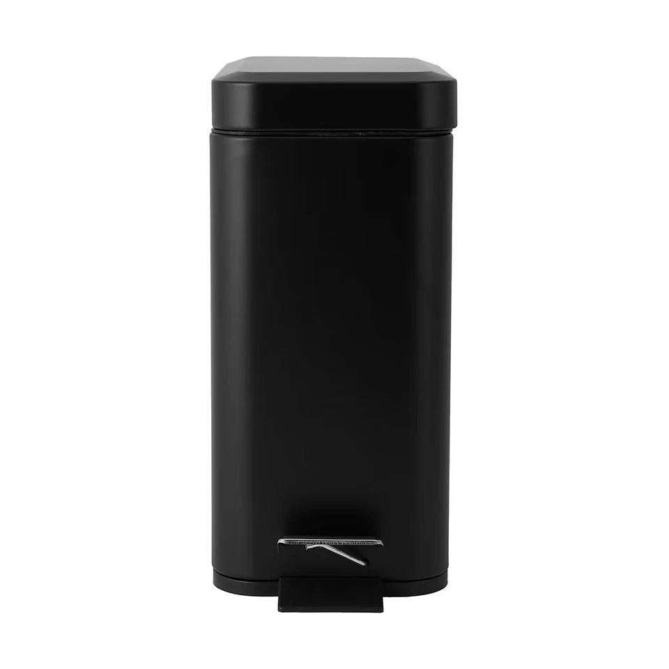 5L Bathroom Rubbish Bin Garbage Dust Waste Trash Toilet Small Slim Lid Pedal Bin