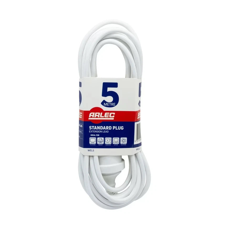 Power Extension Cord Extension Lead Domestic Cable 2 / 3 / 5 / 7 / 10 / 15 Meter