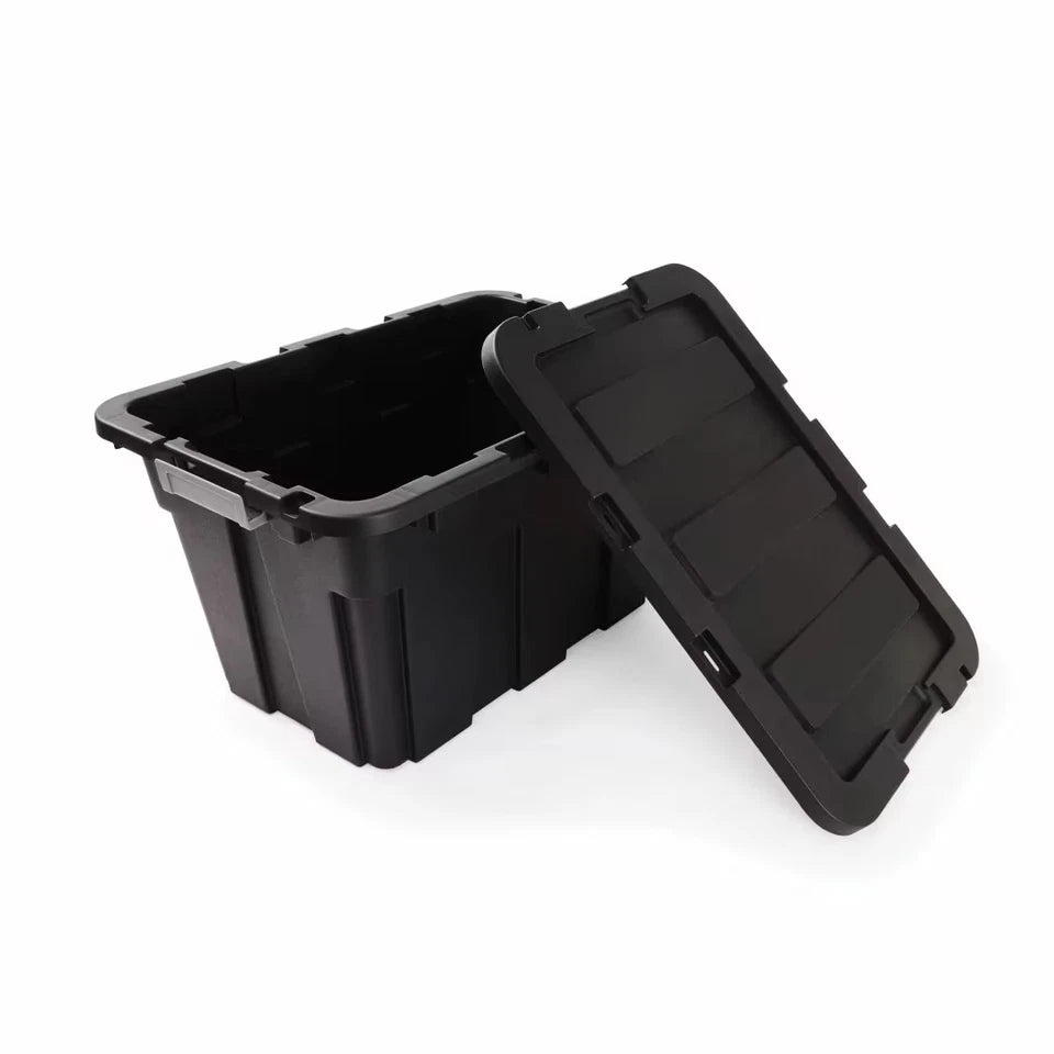 60L 100L Heavy Duty Large Plastic Storage Tub Container that comes with lid*