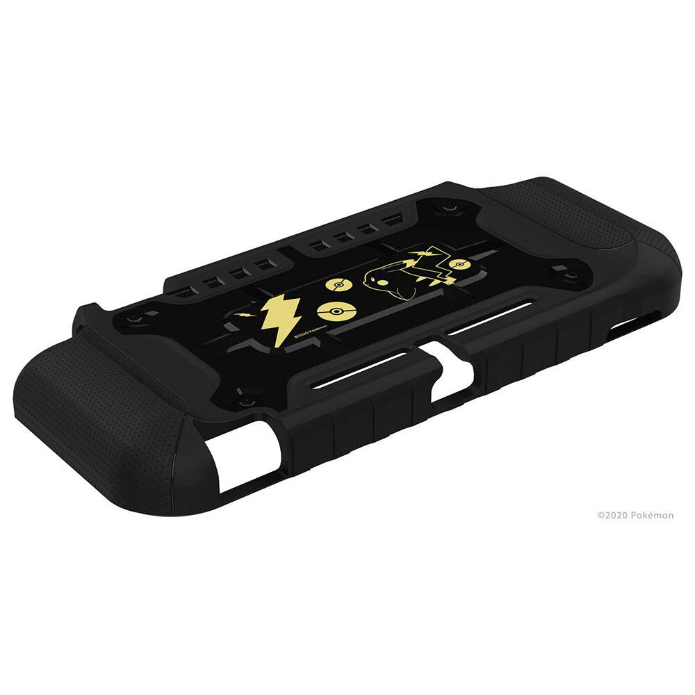 HORI Hybrid System Armor for Nintendo Switch (Pikachu: Black and Gold) NEW