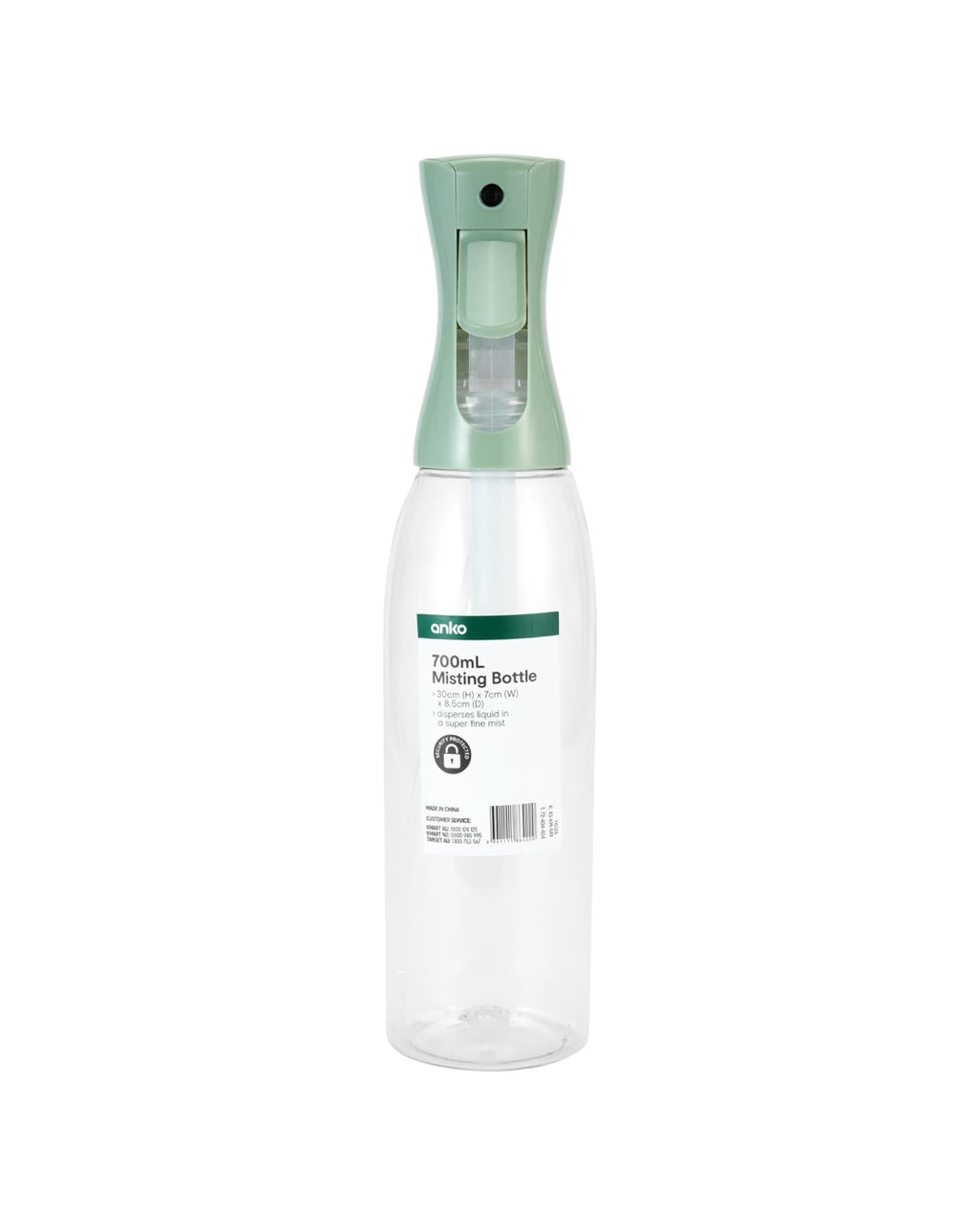 300ML/700ML Continuous Misting Cleaning Bottle Hair Water Spray Ultra Fine Mist Bottle