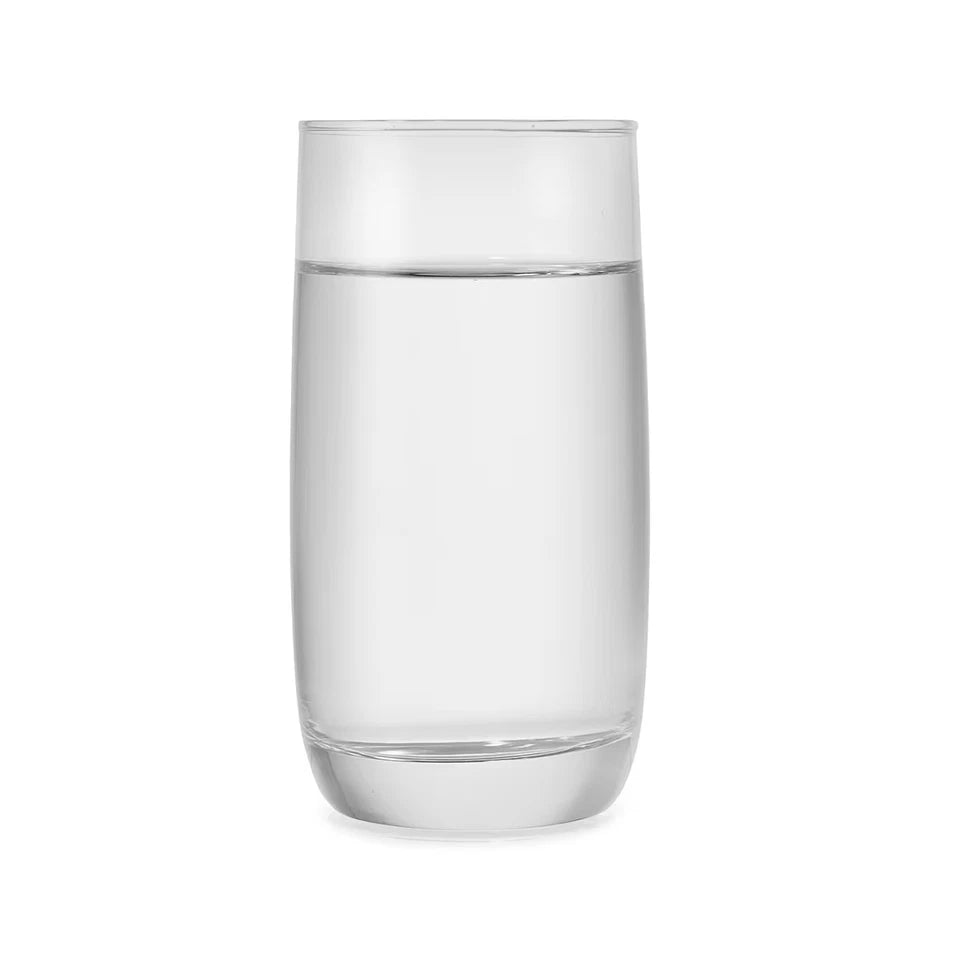 Set of 6 Everyday Drinking Glasses Highball Flute Tumblers Wine & water Glass