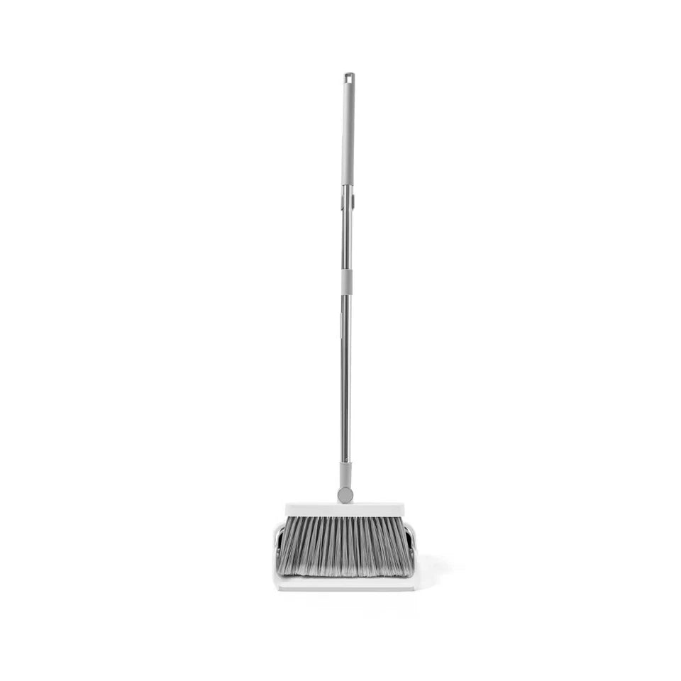 Long Handle Dust Pan Sets Household Sweeping Cleaning Dustpan Brush Broom - AU