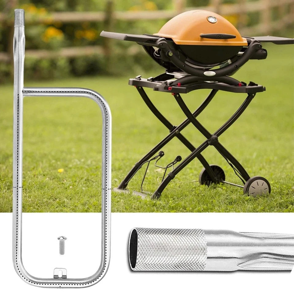 304 Stainless Steel Grill Burner Tube Kit Compatible with Weber Q200 Q220 Q2000 Q2200
