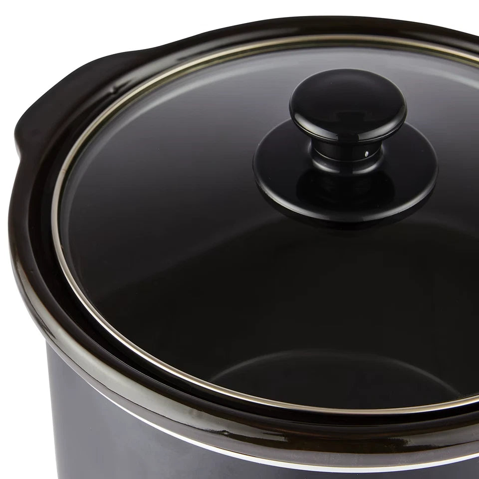3L/5L/6.5 Slow Cooker With Ceramic Pot+Stainless Steel Overnight Cooker