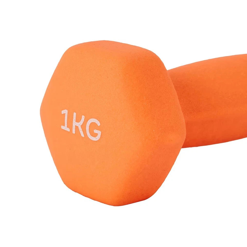 2X Anti Slip Dumbbells Set Weightlifting Dumbbell Pair Barbell Gym Hand Weights
