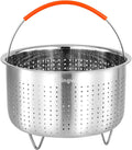  Stainless Steel Steamer Basket for Instant Pot, Vegetable Steamer Basket Steamer Basket Insert for Pots (3Qt)