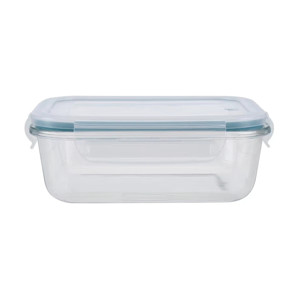 Glass Food Storage Containers Airtight Leak Proof Lid Glass Meal Prep Lunch Box
