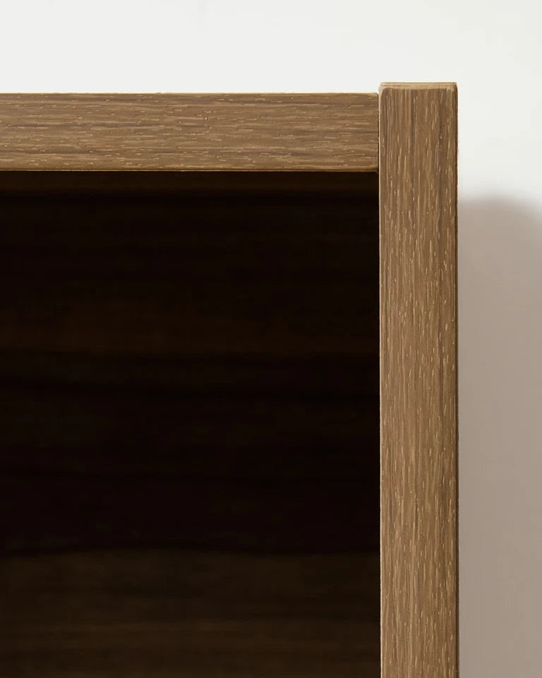 Branded 4 Cube Storage Shelf Bookshelf Display Unit Walnut Brown 60x60x29cm